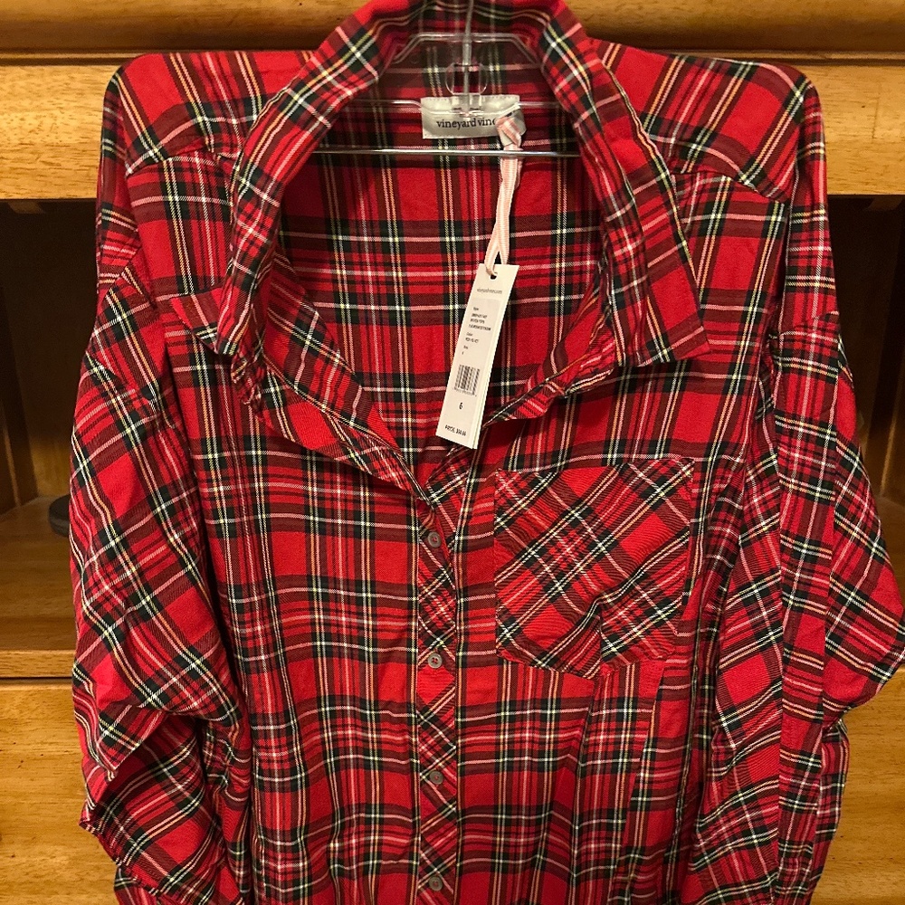 Vineyard Vines Plaid Weekend Button Down